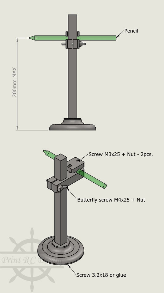 Waterline marker files