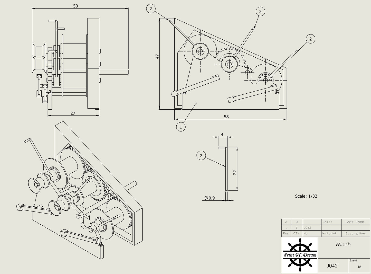Shrimp boat winch file